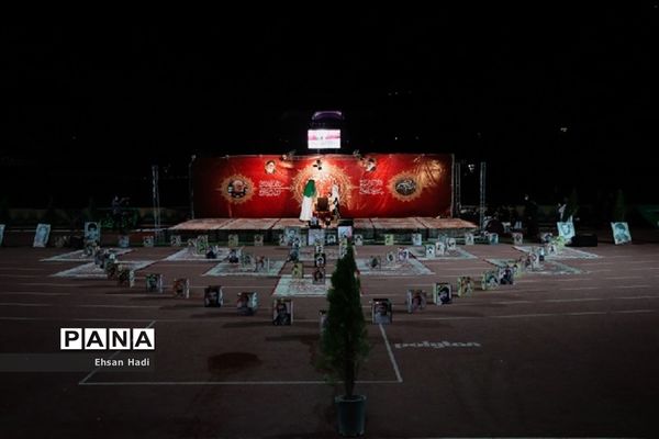 مراسم عزاداری در ورزشگاه امام رضا (ع) مشهد