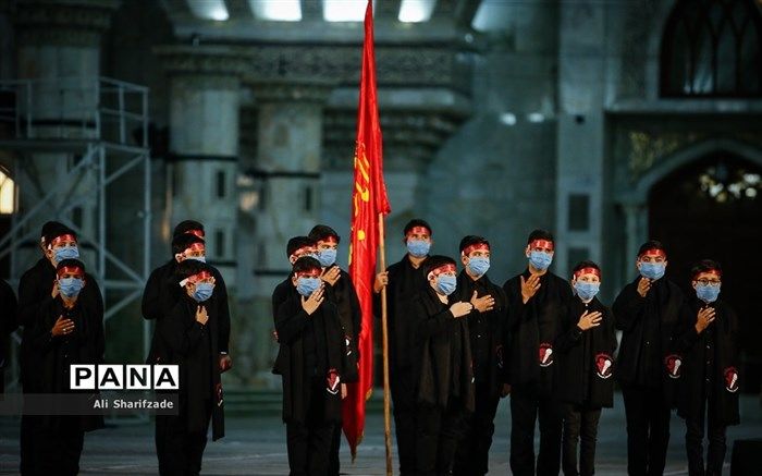 شور حسینی دانش‌آموزان به یاد نوجوان کربلا