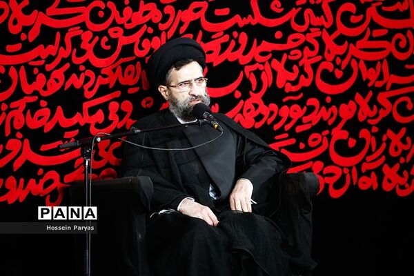 عزاداری شب ششم محرم در امام‌زاده صالح (ع)