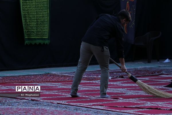 سوگواره احلی من العسل در هیئت جوانان معراج نور علامه حلی 4 در منطقه 14