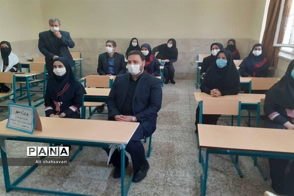 مانور نمادین بازگشایی مدارس