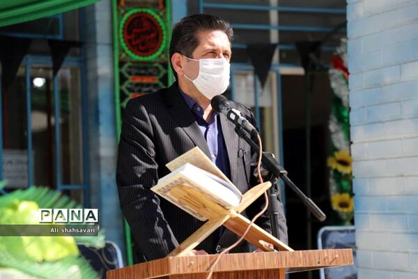 مانور نمادین بازگشایی مدارس