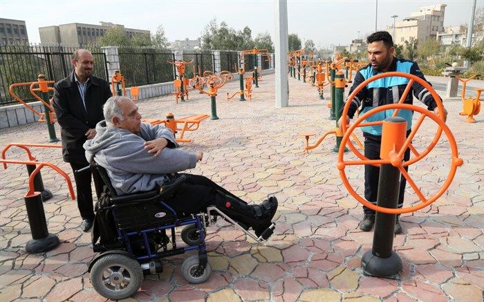 ۷۲ بوستان تهران مناسب سازی شد