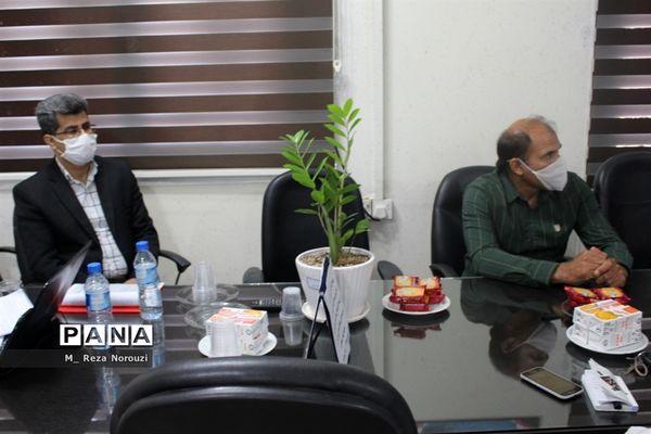 ویدئو کنفرانس پروژه ملی کنترل وزن و چاقی دانش آموزان  اداره کل آموزش و پرورش استان بوشهر