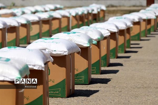 توزیع  ۴۰۰۰ هزار بسته معیشتی در قائم‌شهر
