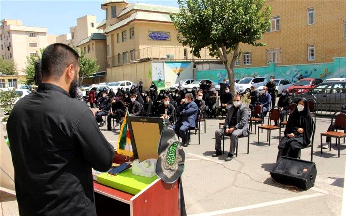 برپایی مراسم سوگواره "احلی من العسل" درمنطقه17