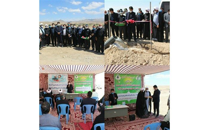 آغاز اجرای طرح های اقتصاد مقاومتی در روستای رشید آباد فیروزه