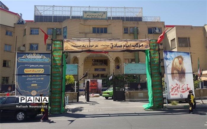 موکب دانش آموزی امام صادق (ع) در منطقه ۲