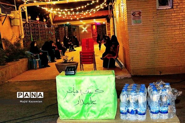 برگزاری مراسم سوگواری ایام محرم در سازمان دانش آموزی استان همدان