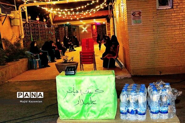برگزاری مراسم سوگواری ایام محرم در سازمان دانش آموزی استان همدان