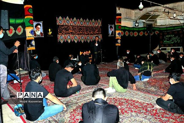 برگزاری مراسم سوگواری ایام محرم در سازمان دانش آموزی استان همدان