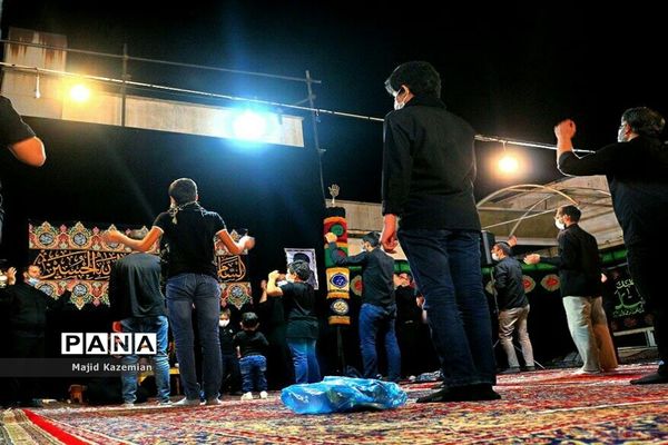 برگزاری مراسم سوگواری ایام محرم در سازمان دانش آموزی استان همدان