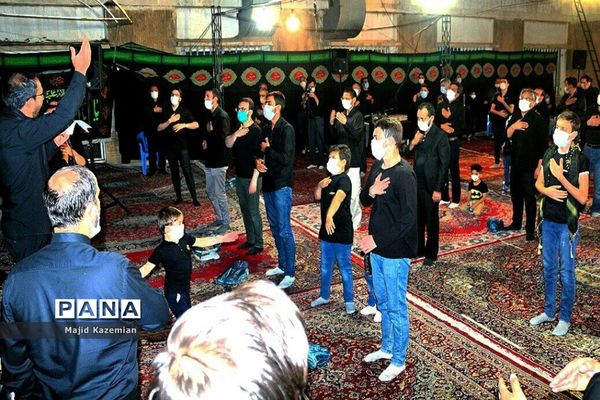 برگزاری مراسم سوگواری ایام محرم در سازمان دانش آموزی استان همدان