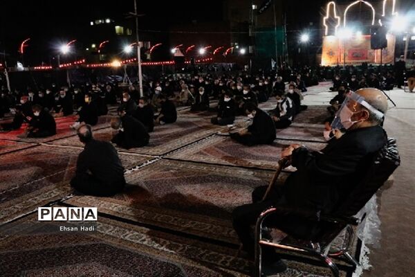 مراسم‌ عزاداری شب تاسوعا در مشهد