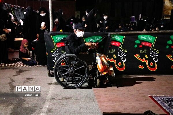مراسم‌ عزاداری شب تاسوعا در مشهد