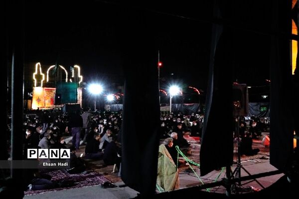 مراسم‌ عزاداری شب تاسوعا در مشهد
