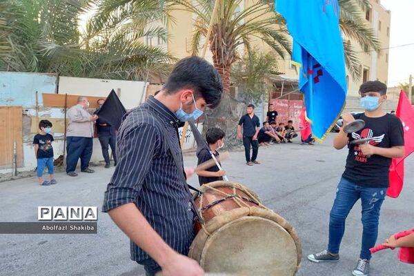 مراسم  روضه شب تاسوعا در مسجد خاتم الأنبیاء ( ص ) هیئت منتظران حضرت مهدی (عجّ) بوشهر