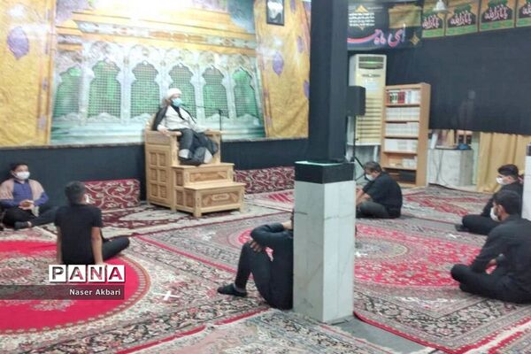 مراسم  روضه شب تاسوعا در مسجد خاتم الأنبیاء ( ص ) هیئت منتظران حضرت مهدی (عجّ) بوشهر