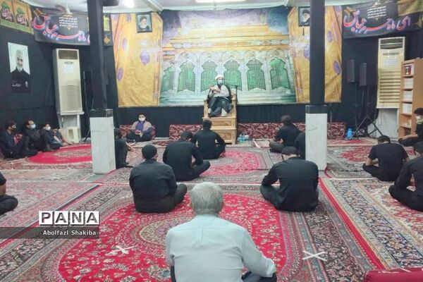 مراسم  روضه شب تاسوعا در مسجد خاتم الأنبیاء ( ص ) هیئت منتظران حضرت مهدی (عجّ) بوشهر