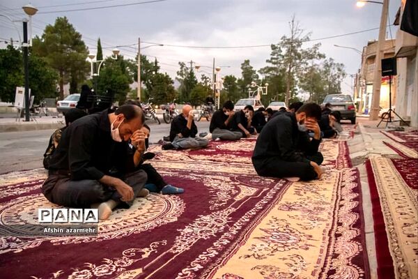 برپایی طرح هرکوچه یک حسینیه در شهرستان نی ریز