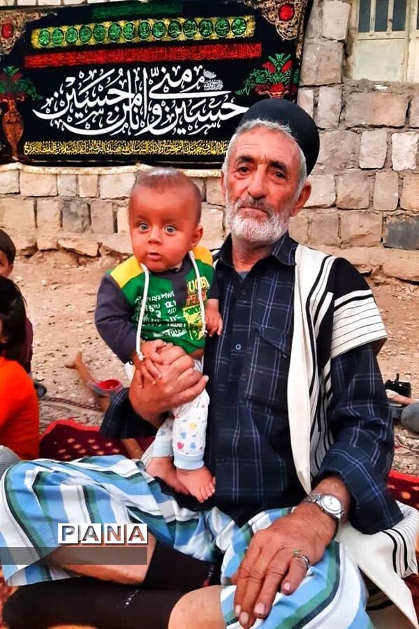 مراسم  ایام محرم در بین عشایر بختیاری توسط گروه جهادگران شهرستان امیدیه