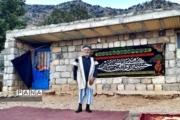مراسم  ایام محرم در بین عشایر بختیاری توسط گروه جهادگران شهرستان امیدیه