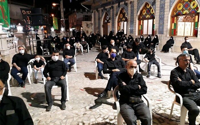 سوگ در عزای شهدای دشت کربلا