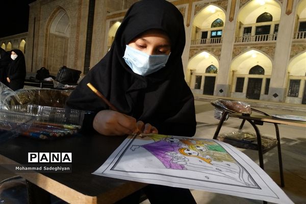 برگزاری مراسم غنچه های حسینی در کانون فرهنگی تربیتی آفتاب منطقه19