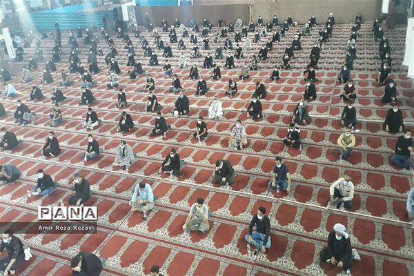 آیین سوگواری دهه دوم محرم در مصلای مهدیه امام خمینی (ره) اهواز