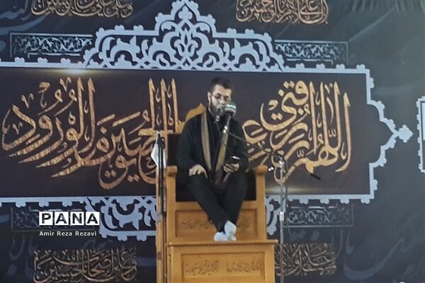 آیین سوگواری دهه دوم محرم در مصلای مهدیه امام خمینی (ره) اهواز