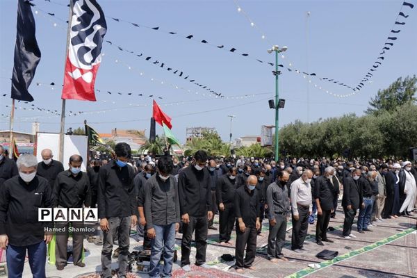 عزاداری عاشورا در امامزاده ابراهیم (ع) بابلسر