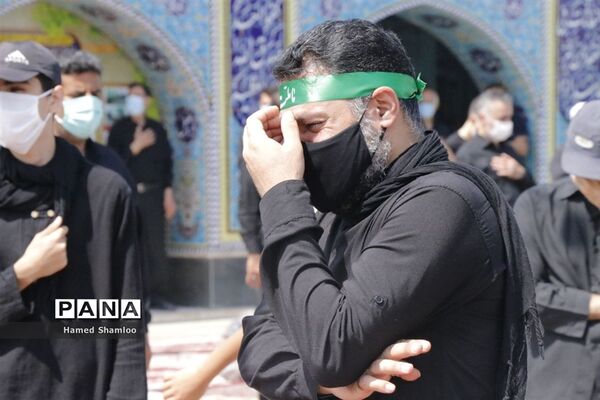 عزاداری عاشورا در امامزاده ابراهیم (ع) بابلسر
