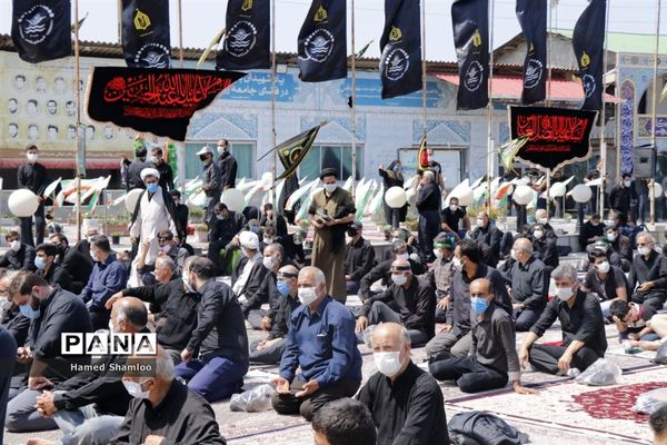 عزاداری عاشورا در امامزاده ابراهیم (ع) بابلسر