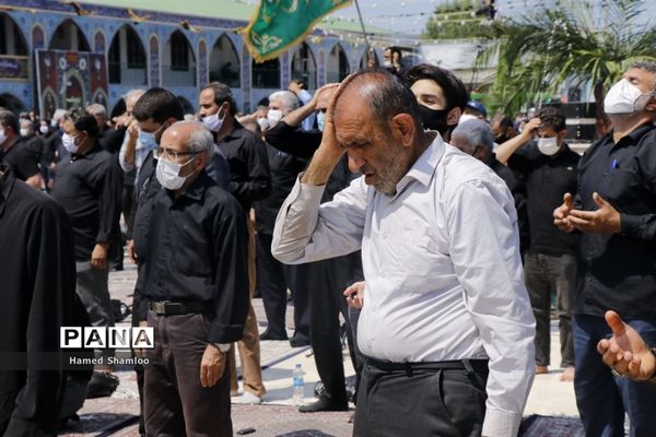 عزاداری عاشورا در امامزاده ابراهیم (ع) بابلسر