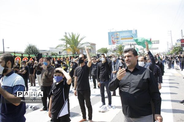 عزاداری عاشورا در فریدونکنار