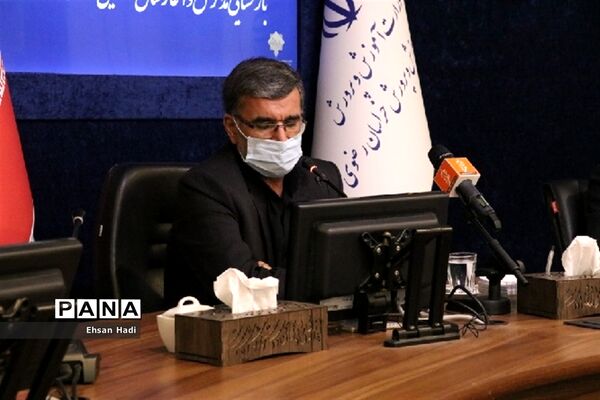 نشست خبری مدیر کل آموزش و پرورش خراسان رضوی با موضوع  بازگشایی مدارس و آغاز سال تحصیلی