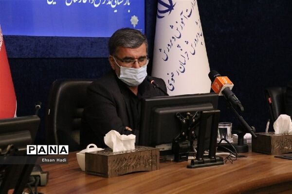 نشست خبری مدیر کل آموزش و پرورش خراسان رضوی با موضوع  بازگشایی مدارس و آغاز سال تحصیلی