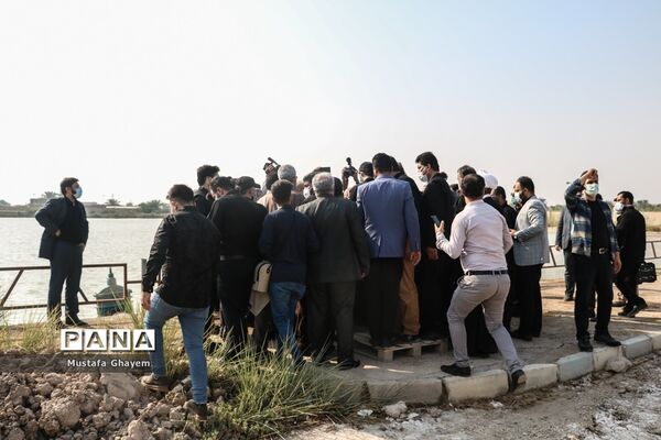 بازدید رئیس مجلس شورای اسلامی از آبادان و خرمشهر