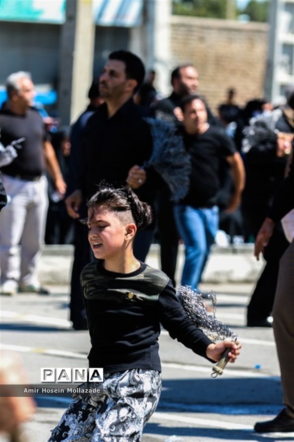 عزاداری سومین روز شهادت شهدای کربلا در محلات ارومیه