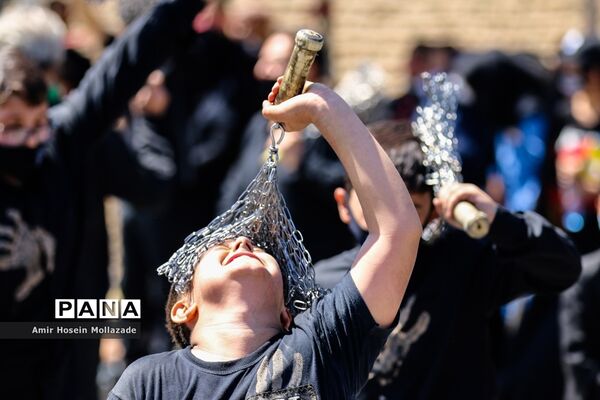 عزاداری سومین روز شهادت شهدای کربلا در محلات ارومیه