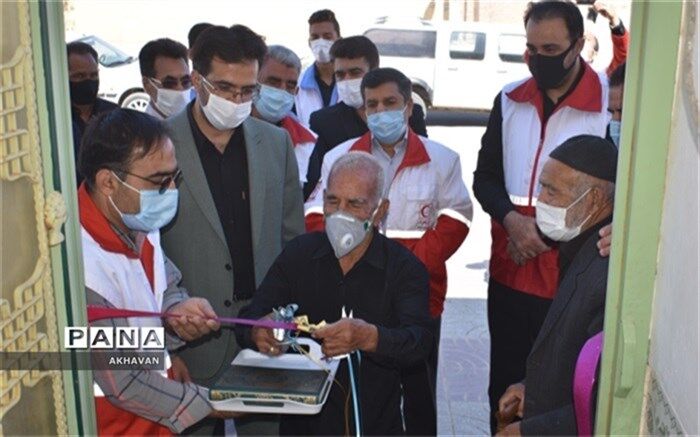 نخستین خانه هلال شهرستان بهاباد دراحمد آباد افتتاح شد