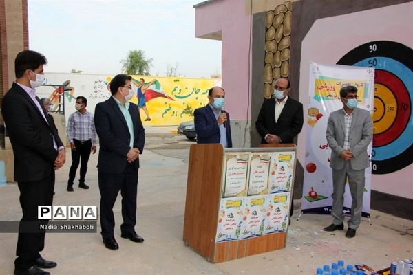 کاروان تجهیزات ورزشی مدارس استان بوشهر