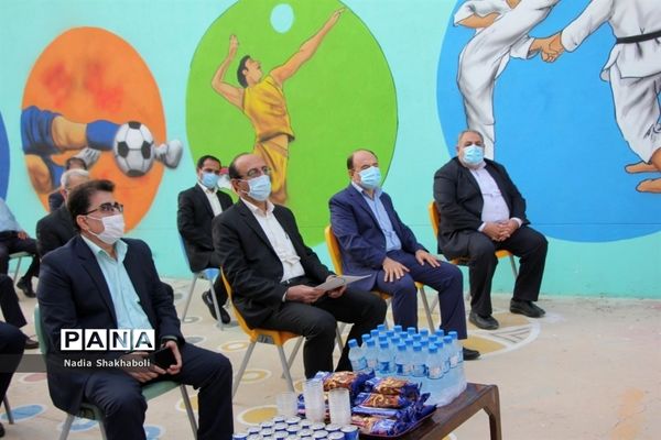 کاروان تجهیزات ورزشی مدارس استان بوشهر