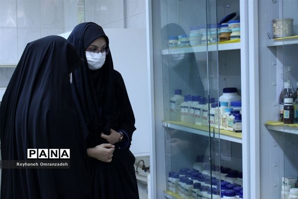 مانور بازگشایی دبیرستان شاهد حضرت معصومه(س) منطقه 10