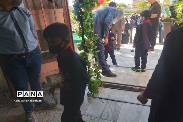 آیین بازگشایی مدارس در کاشمر