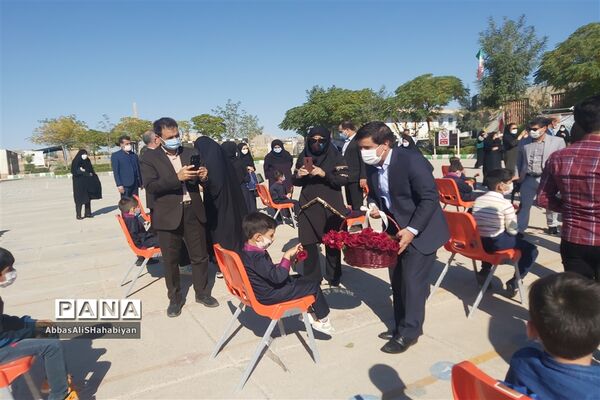 آیین بازگشایی مدارس در کاشمر