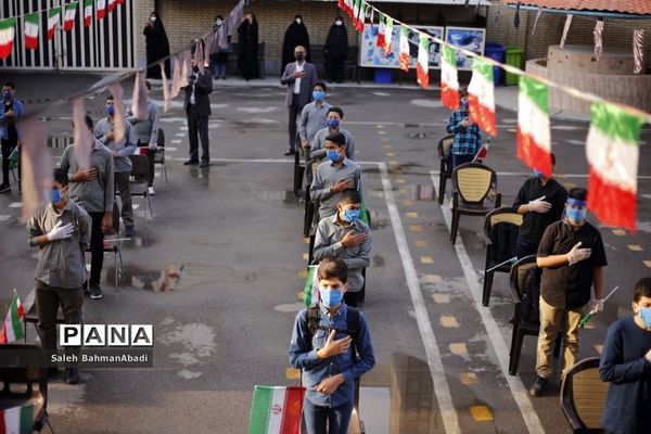 آیین بازگشایی مدارس منطقه ۱۲