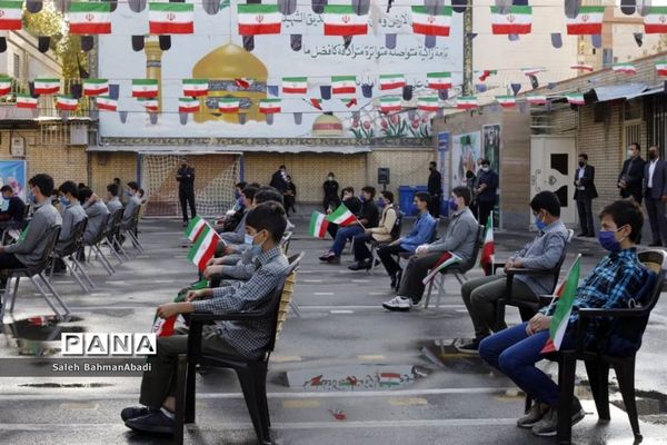 آیین بازگشایی مدارس منطقه ۱۲