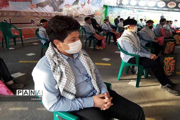 آیین بازگشایی مدارس در منطقه 13