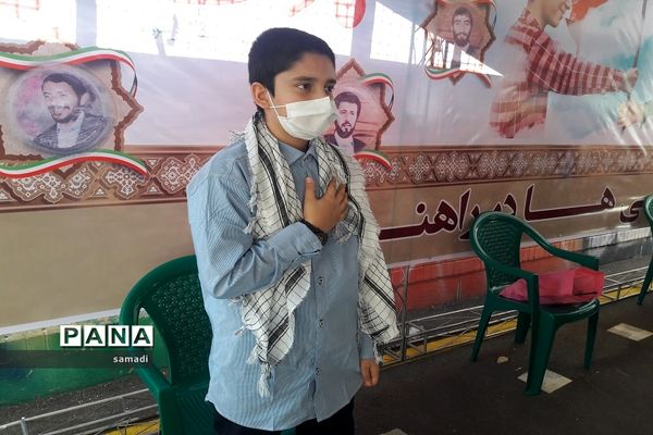 آیین بازگشایی مدارس در منطقه 13